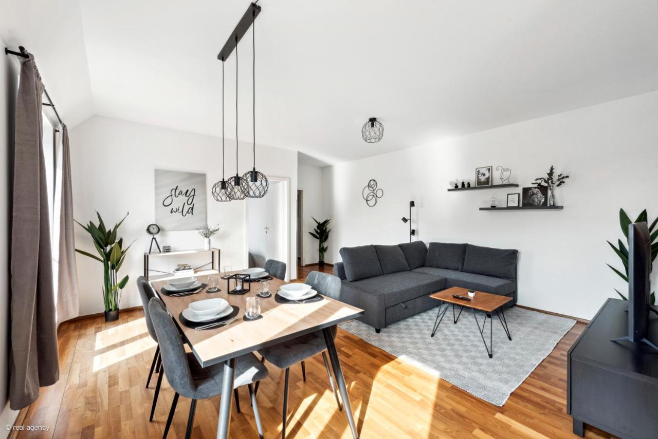 Bernhards Apartment Stadthalle - Klima & Terrasse 비엔나 외부 사진