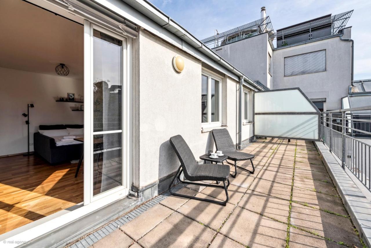 Bernhards Apartment Stadthalle - Klima & Terrasse 비엔나 외부 사진